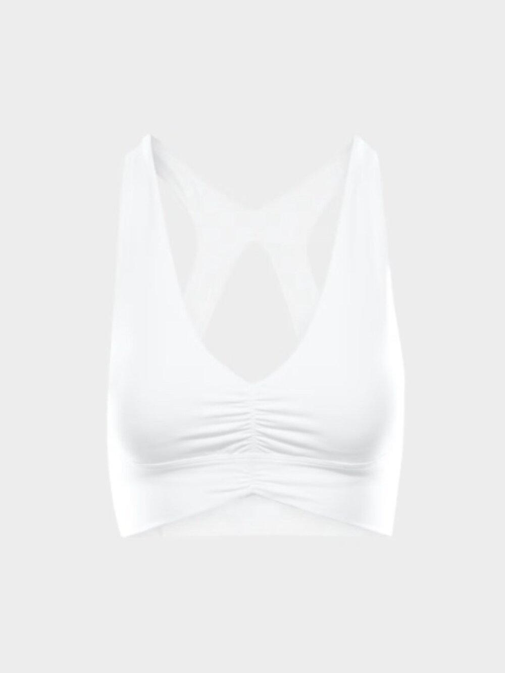 Aritzia Butter Volley Sports Bra White XS